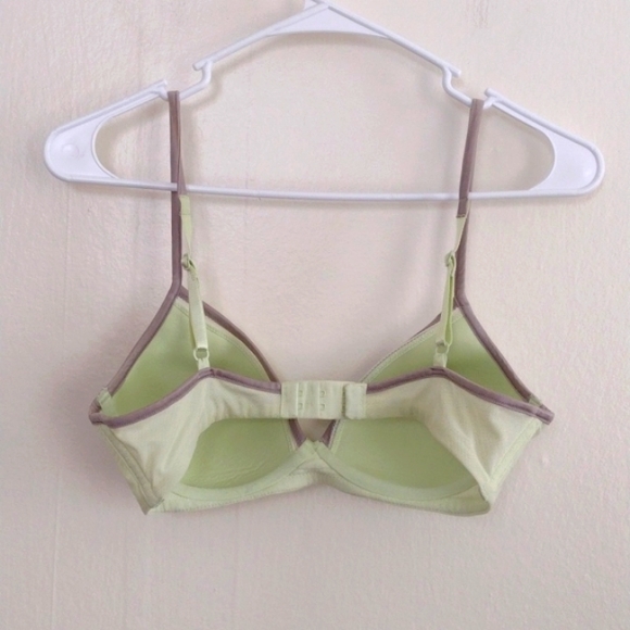 Luleh Lime Green Wire Free Full Coverage Comfort Bra Size 34C - Picture 11 of 14